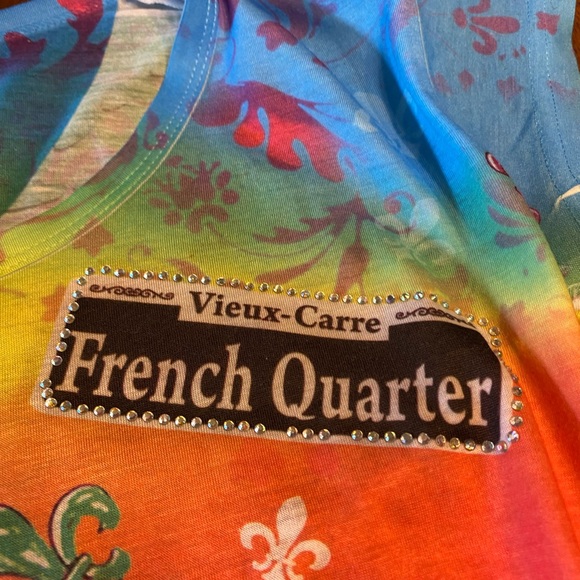 Maxi & Co New Orleans Bourbon Street, colorful top. NWT size medium. - Picture 7 of 11